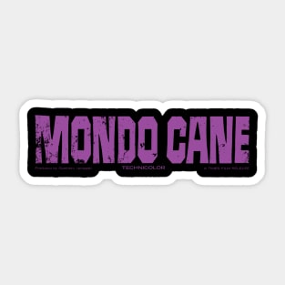 Mondo Cane (1962) Sticker